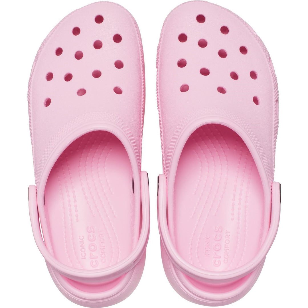 Women's Crocs 206750 Classic Platform Clog Sandals in Black - Image 10
