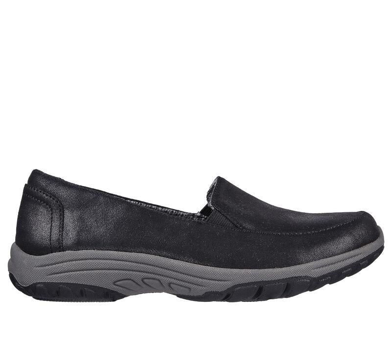 Women's Relaxed Fit Skechers 158385 Reggae Fest 2.0 Textbook Shoes in Black - Image 2