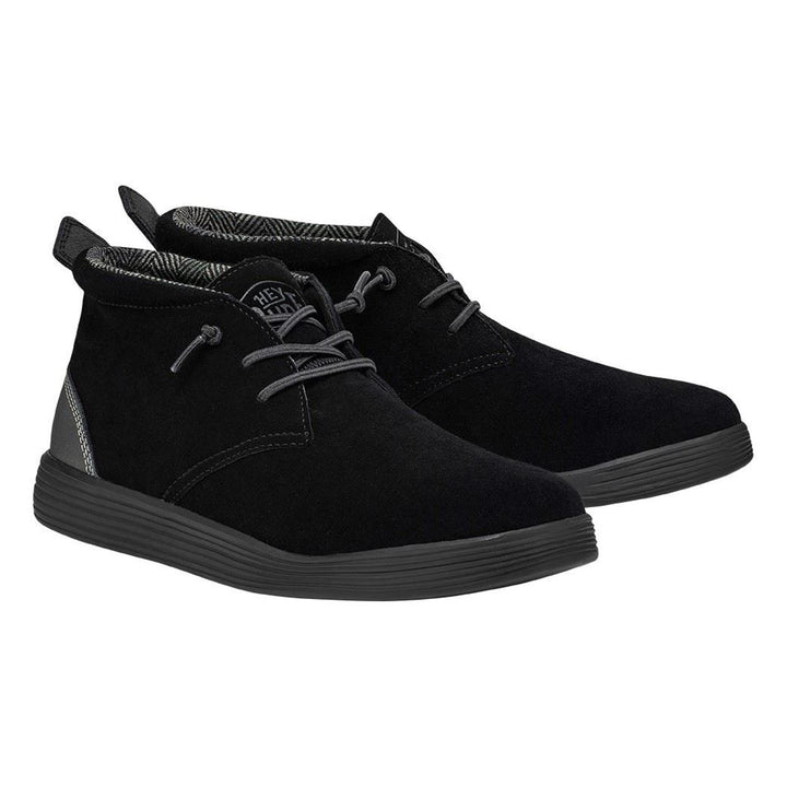 Men's Heydude 40605 Jo Slip On Boots - Jet Black in Jet Black - Image 1