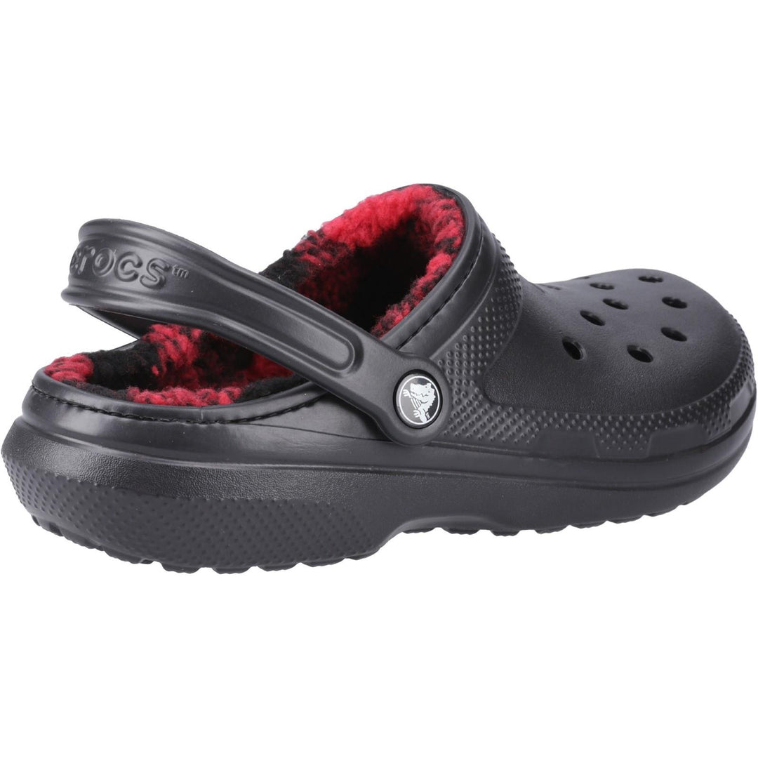 Men's Crocs 210738 Classic Lined Clog Sandals in Black/Buffalo - Image 4