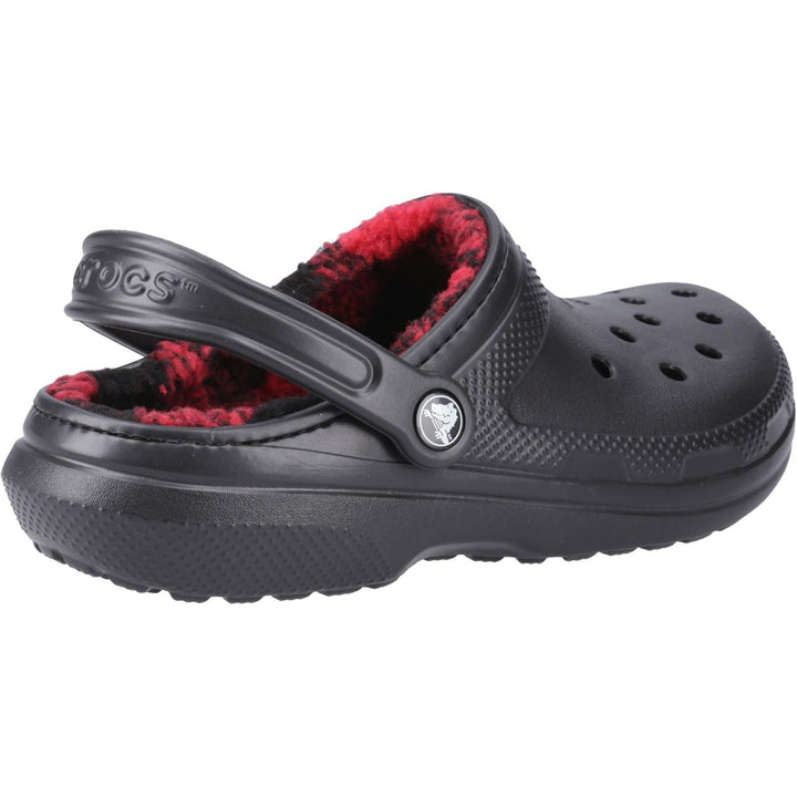 Men's Crocs 210738 Classic Lined Clog Sandals in Black/Buffalo - Image 1