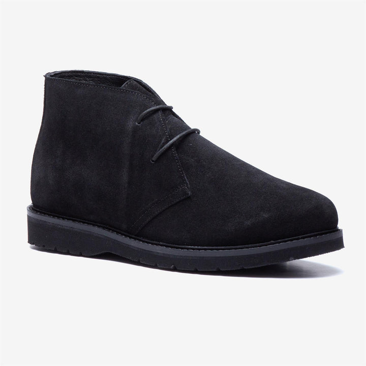 Men's Wide Fit Tredd Well William 22759 Suede Boots in Brown - Image 1