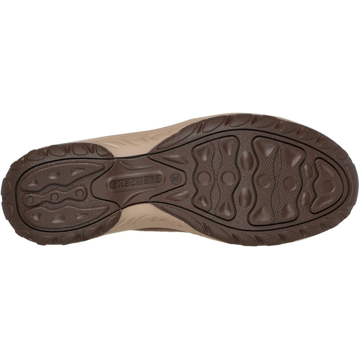 Women's Wide Fit Skechers 158699 Reggae Fest 2.0 Classically Shoes in Chocolate - Image 1