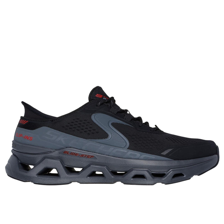 Men's Wide Fit Skechers 232921 Slip-ins Glide Step Altus Trainers in Black/Charcoal - Image 1