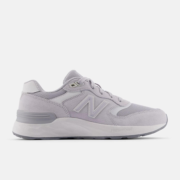 Women's Wide Fit New Balance WW880B Walking/Running Trainers - Fresh Foam in Black/White - Image 1