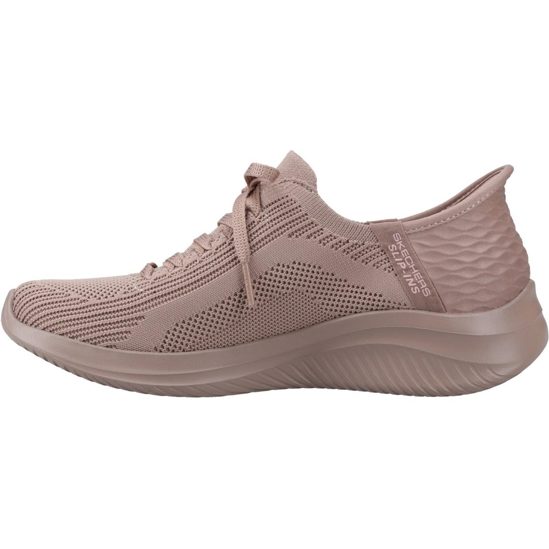 Women's Wide Fit Skechers 150447 Slip-ins Ultra Flex 3.0 Pure Color Trainers in Dark Navy - Image 13
