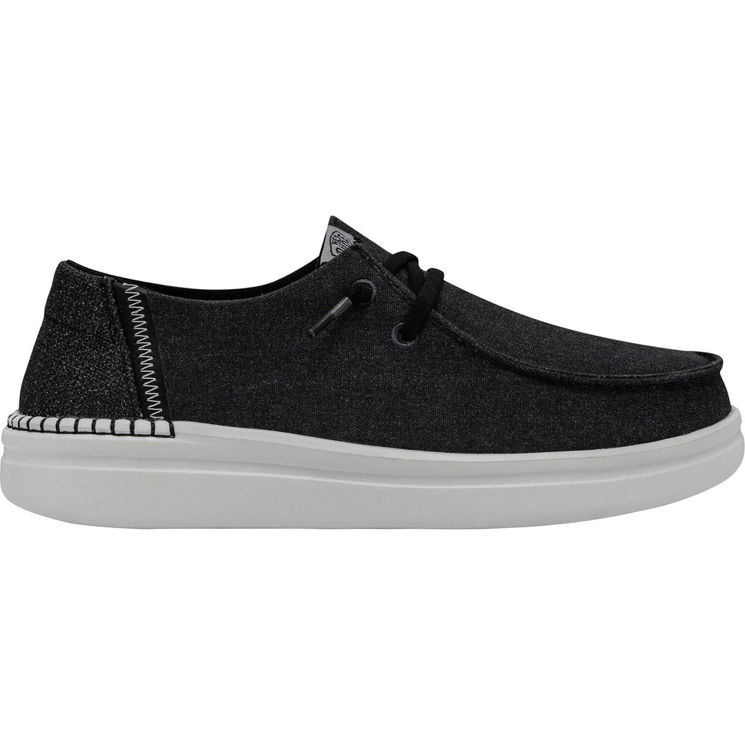 Women's Heydude 40074 Wendy Rise Shoes in Black - Image 2