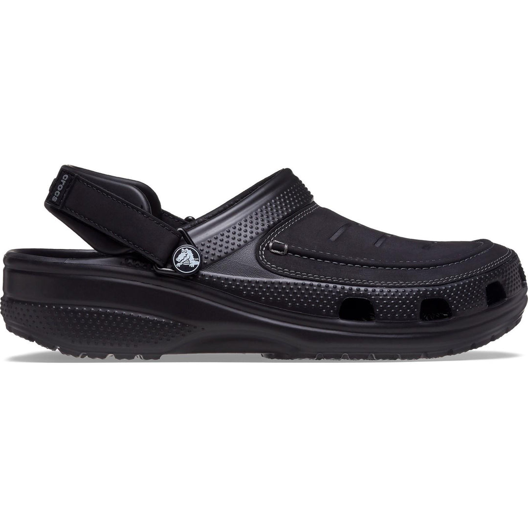 Men's Crocs 207689 Yukon Vista II Sandals in Black/Slate Grey - Image 2