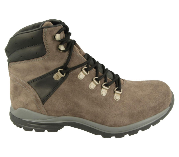 Mens Wide Fit DB Colorado Waterproof Boots in Black Suede - Image 1