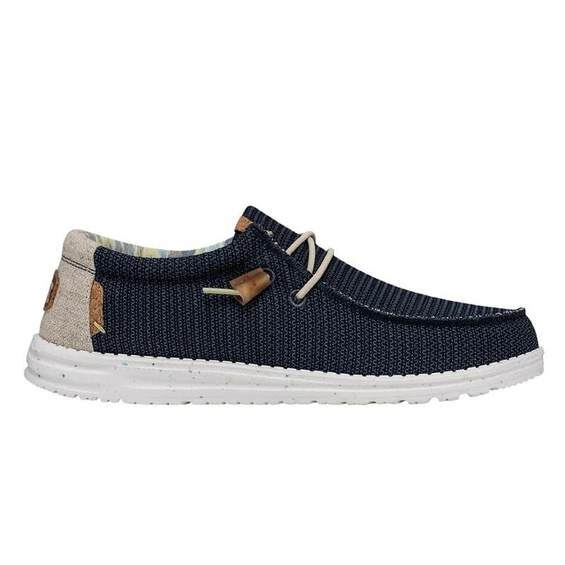 Men's Heydude Classic Wally Stretch Shoes in Ivory - Image 12