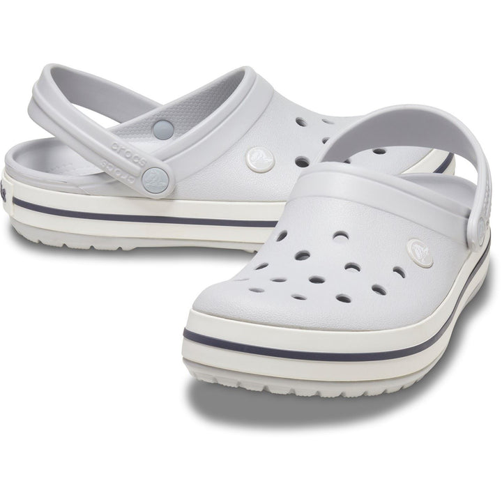 Men's Crocs 11016 Crocband Clog Sandals in White - Image 1