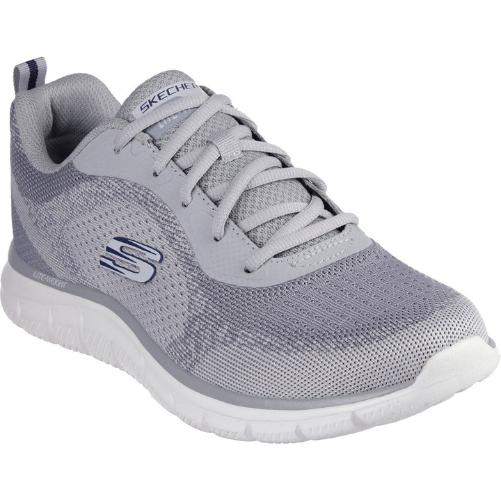Men's Wide Fit Skechers 232699 Track Glendor Trainers in Grey - Image 1