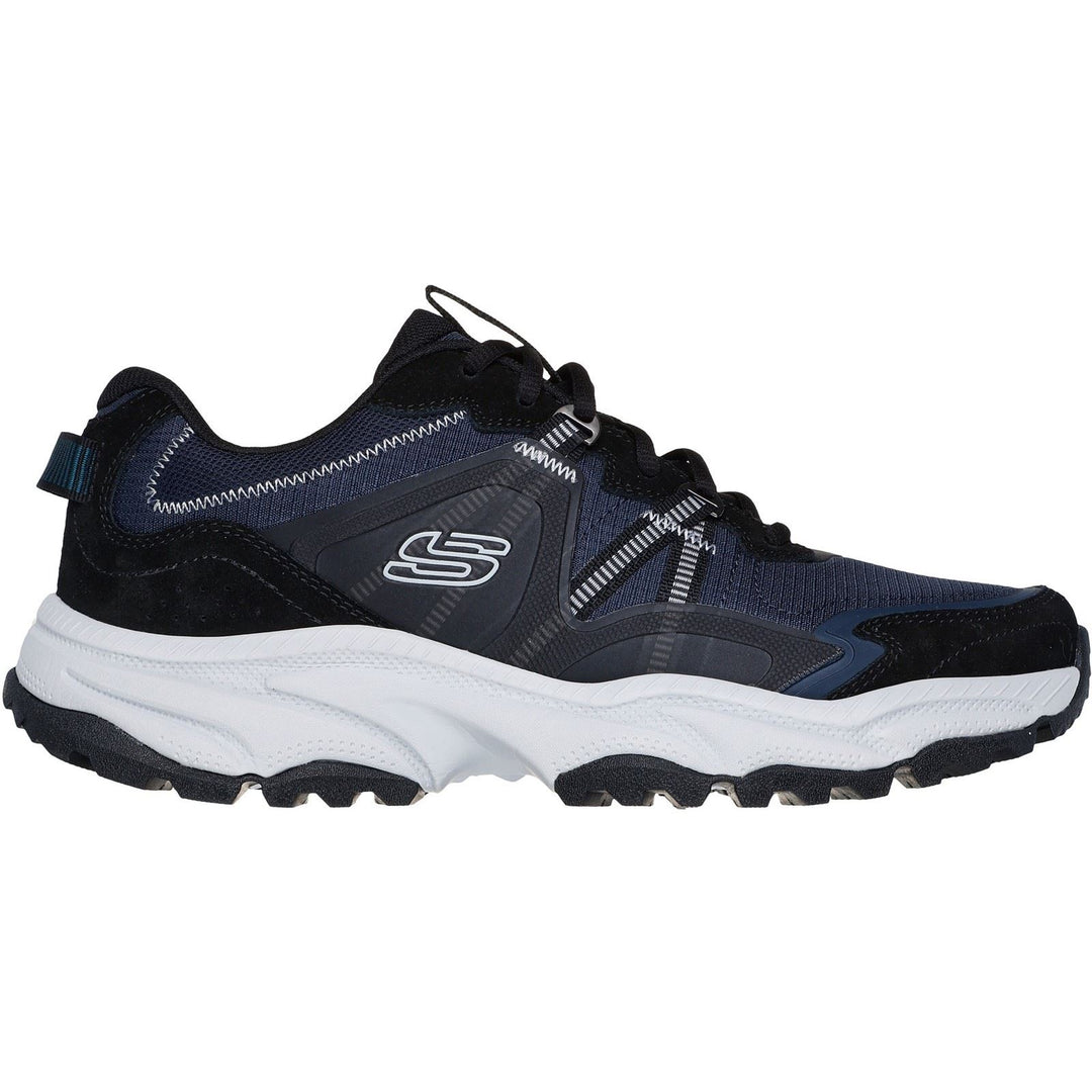 Men's Wide Fit Skechers 237743 Vigor At Richwood Trainers in Navy/Grey - Image 2