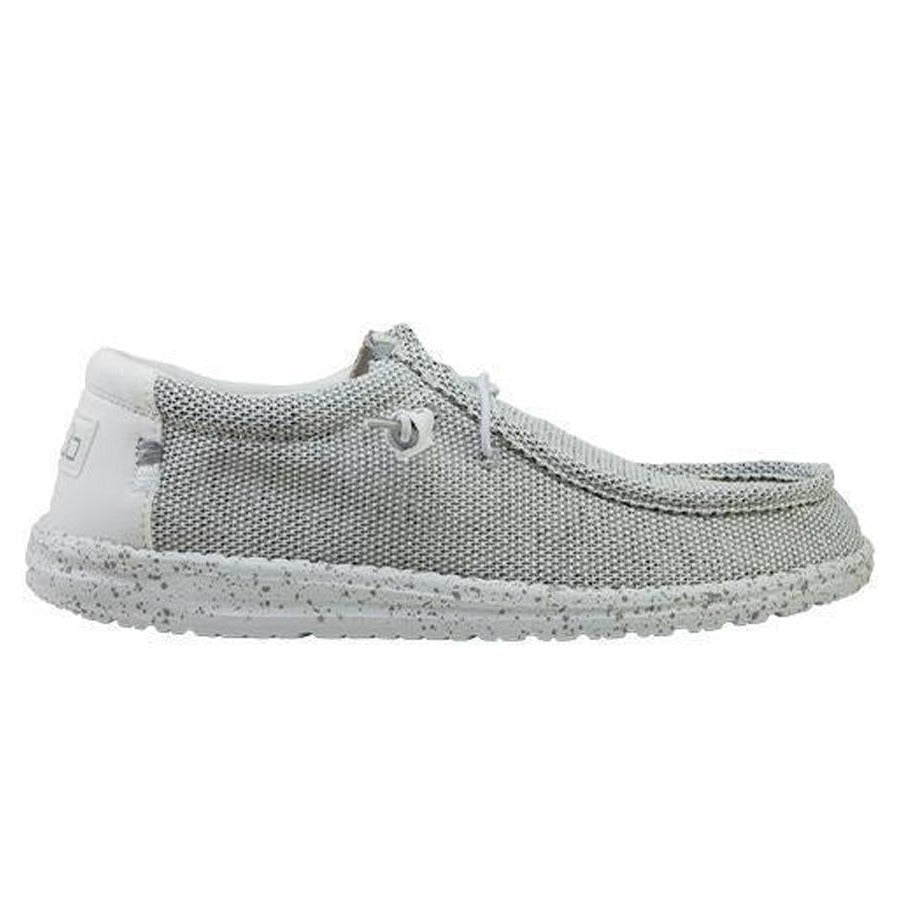 Men's Heydude Classic Wally Sox Shoes in Ice Grey - Image 6