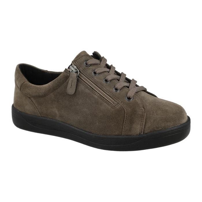 Women's Wide Fit DB Sugar Shoes in Blue Suede - Image 6