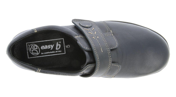 Womens Wide Fit DB Rory Shoes in Black - Image 1