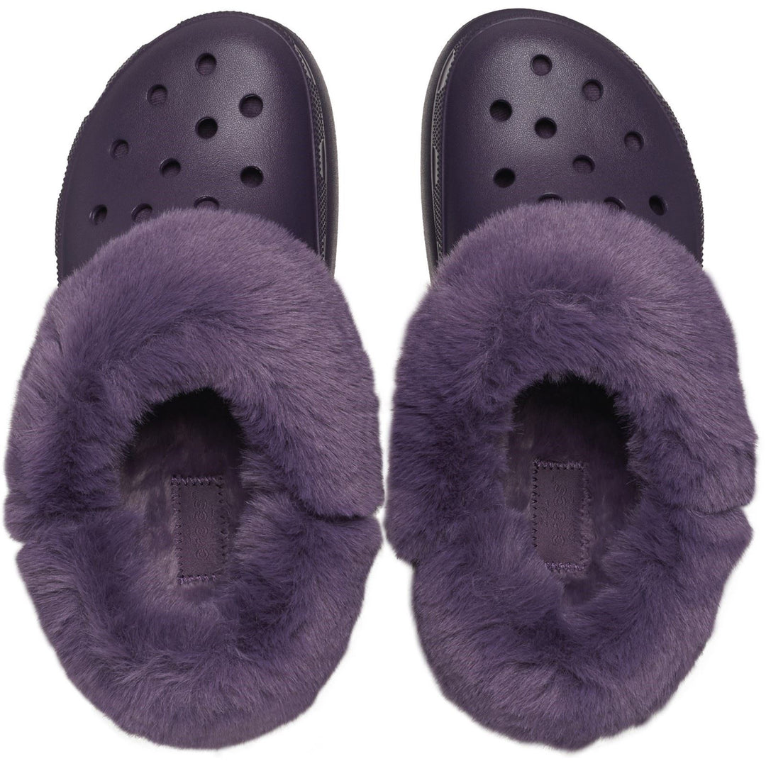 Women's Crocs 208446 Furever Crush Clog in Bone - Image 17