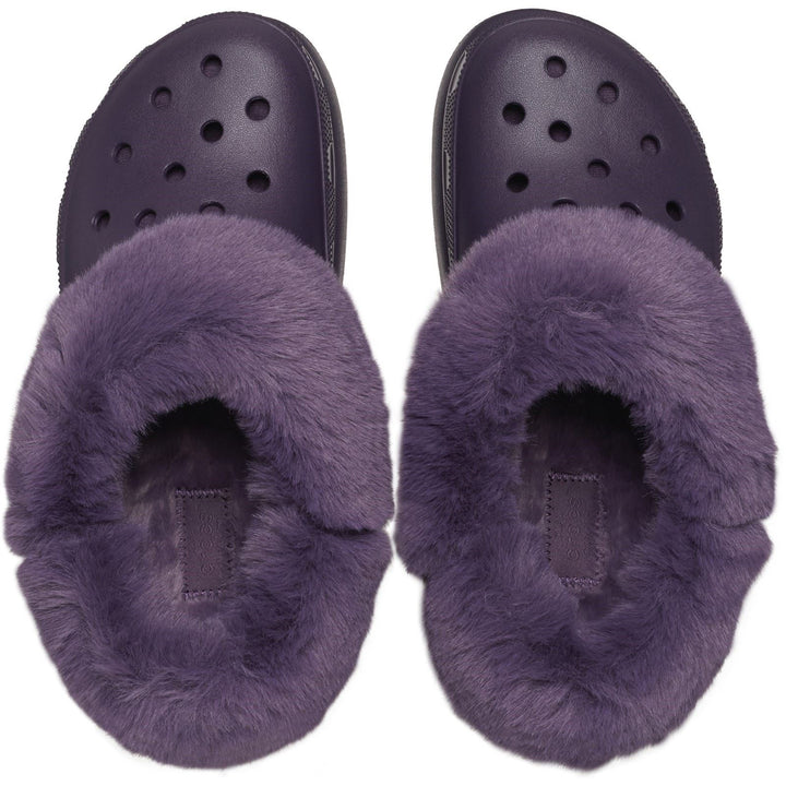 Women's Crocs 208446 Furever Crush Clog in Bone - Image 1