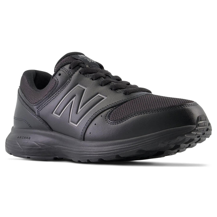 Men's Wide Fit New Balance MW550BK4 Walking Trainers in Black - Image 1