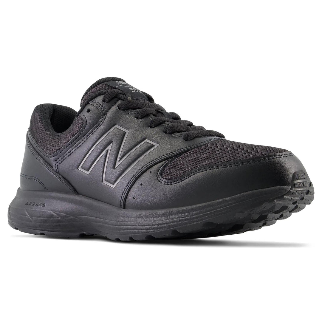 Women's Wide Fit New Balance MW550BK4 Walking Trainers in Black - Image 3