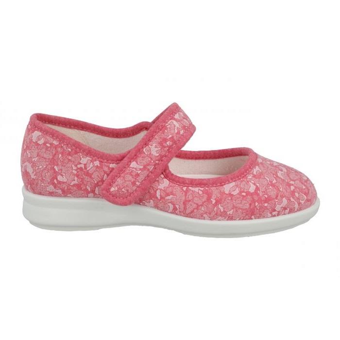 Women's Wide Fit Db Pelican Canvas Shoes in Pink Canvas - Image 1