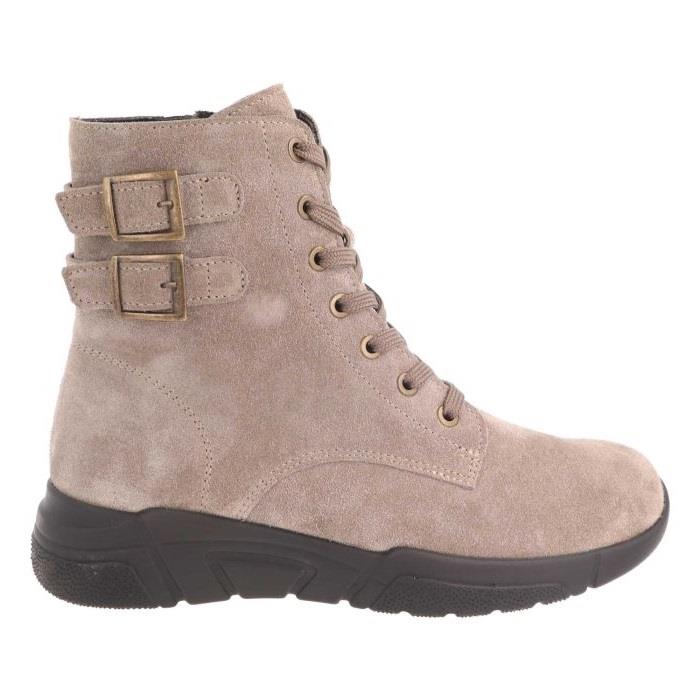 Women's Wide Fit DB Maisie Ankle Boots in Taupe Suede - Image 7