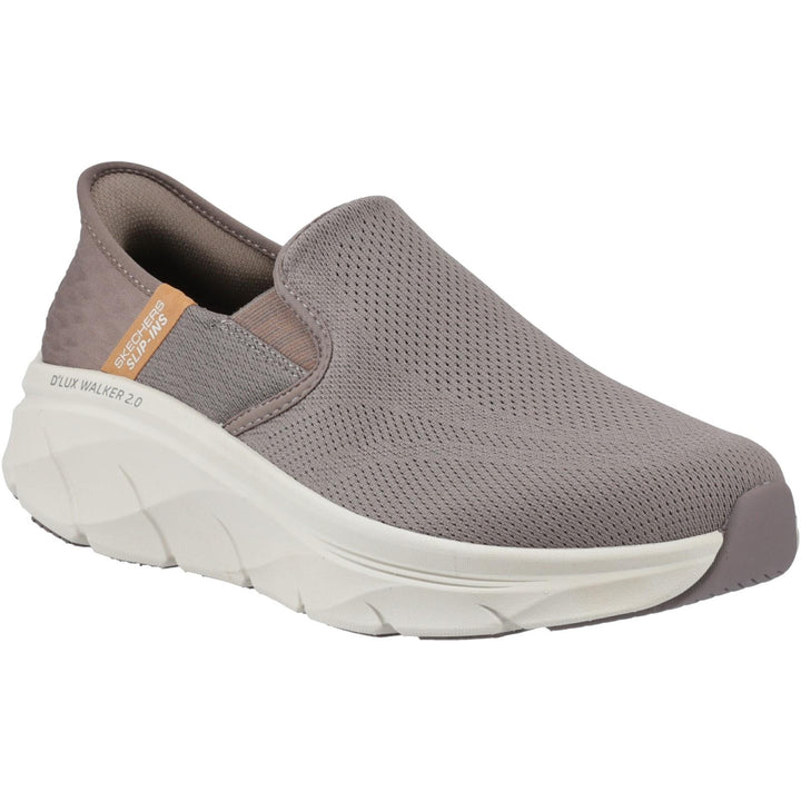 Men's Relaxed Fit Slip-ins Skechers 232463 D'lux Walker Trainers in Brown - Image 1