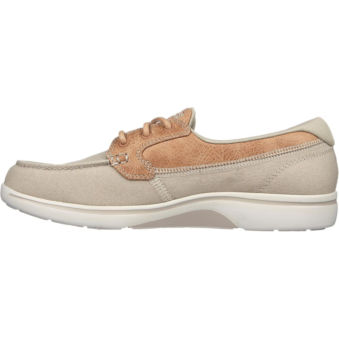 Women's Wide Fit Skechers 136620 Arch Fit Uplift Cruise'n By Trainers in Natural - Image 4
