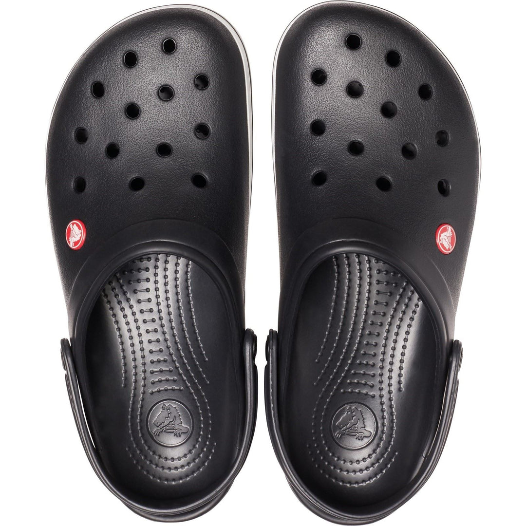 Men's Crocs 11016 Crocband Clog Sandals in Black - Image 5