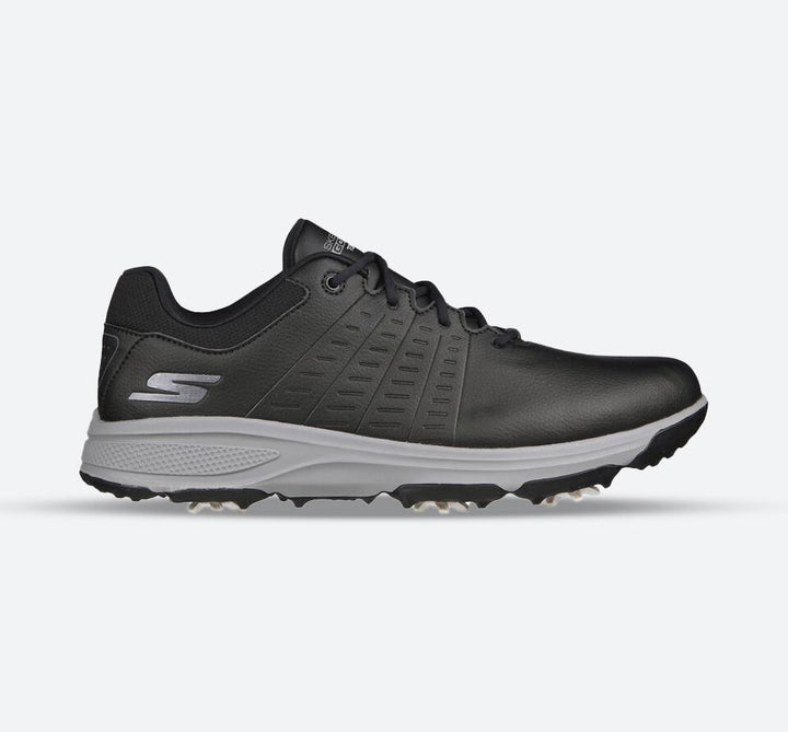 Men's Wide Fit Skechers 214027 Go Golf Torque 2 Trainers in Black/Grey - Image 1