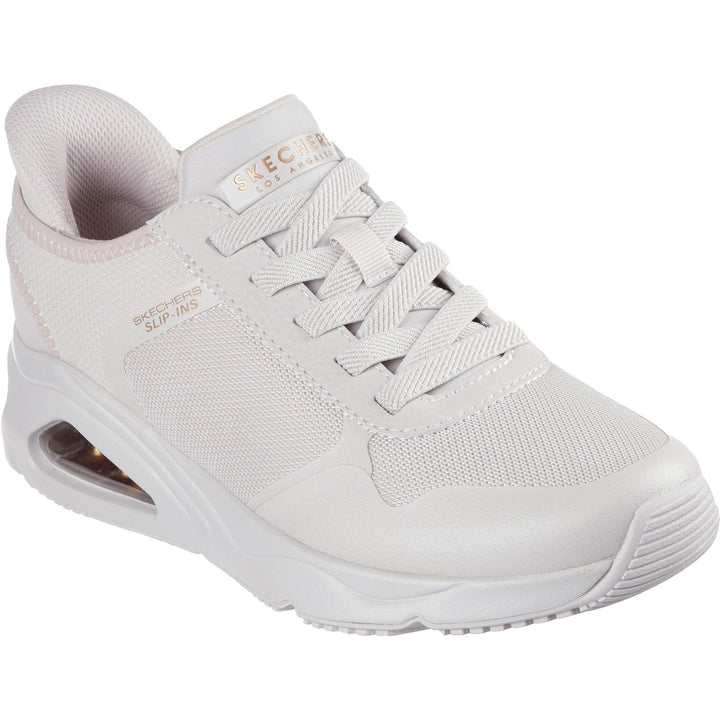 Women's Wide Fit Skechers 177116 Slip-ins Tres Air Uno Easy Steppers Trainers in Navy - Image 1