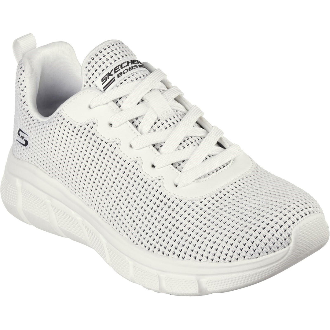 Women's Wide Fit Skechers 117346 Bobs Sport B Flex Visionary Essence Trainers in Black - Image 10