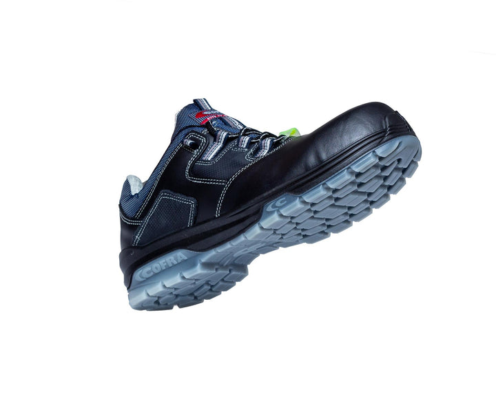 Mens Wide Fit Cofra RAP Safety Shoes in Black - Image 1