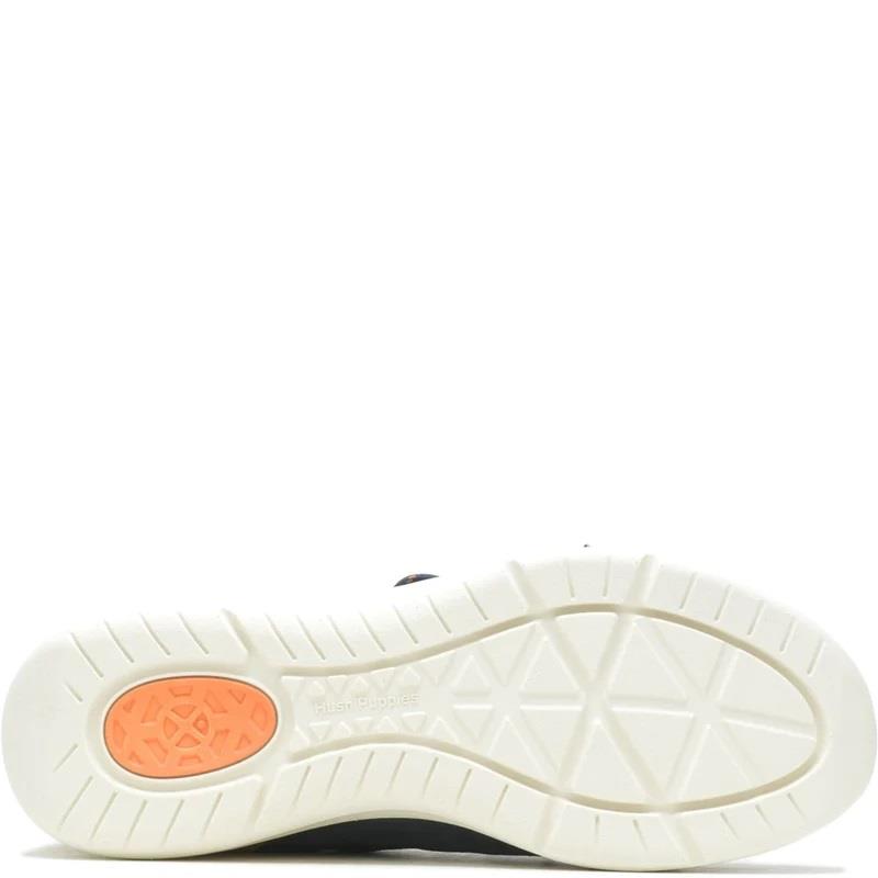 Men's Wide Fit Hush Puppies Elevate Trainers in Navy - Image 13
