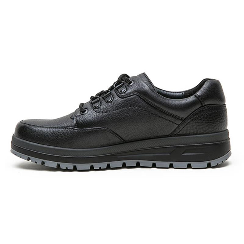 Men's Wide Fit Grunwald A-915 Lace Up Shoes in Black - Image 4