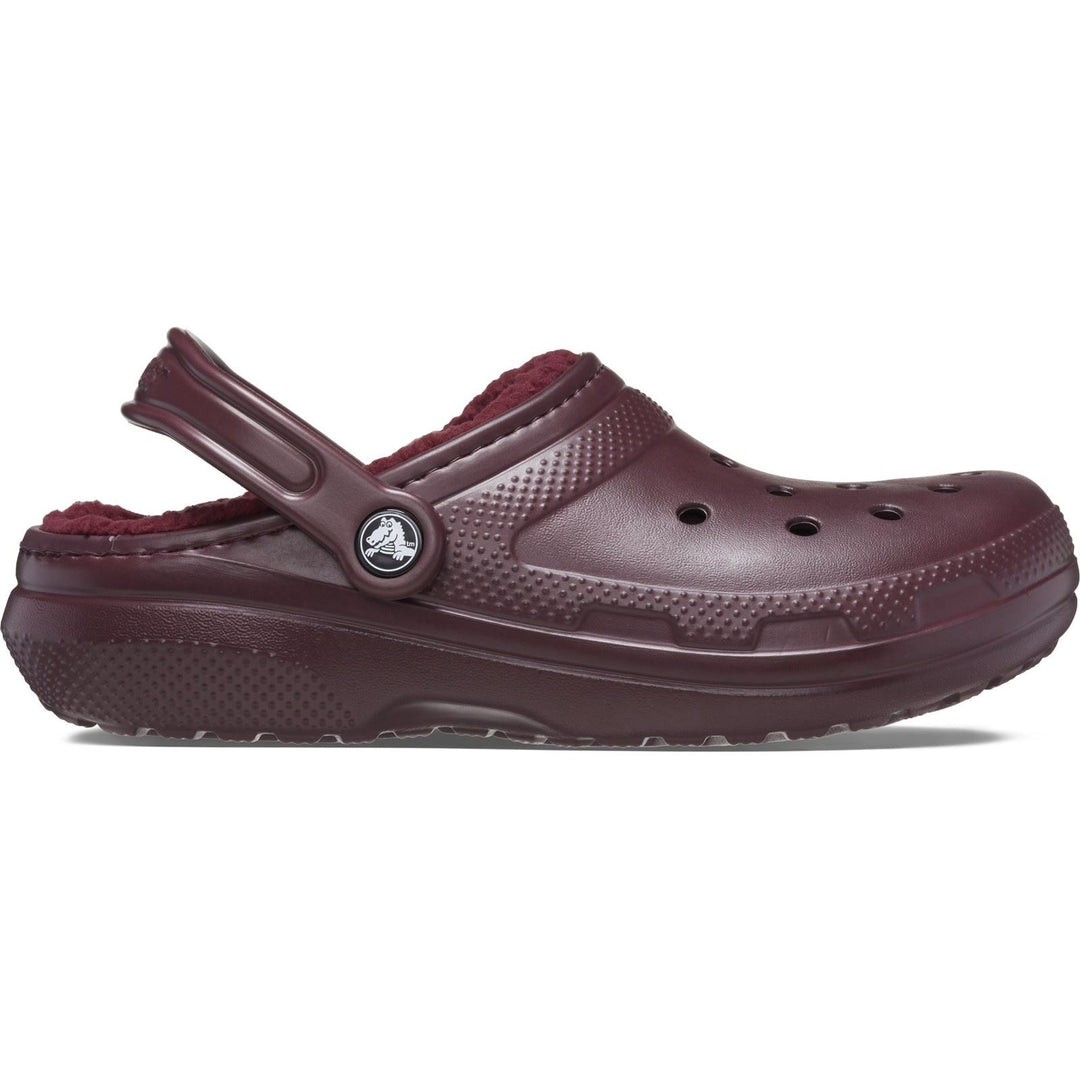 Women's Crocs 203591 Classic Lined Clog Sandals in Cassis - Image 34