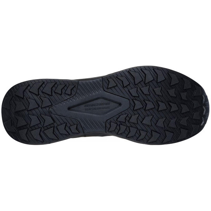 Men's Wide Fit Skechers 200255EC Work Safety Speed Flex Trekker Trainers in Black - Image 1