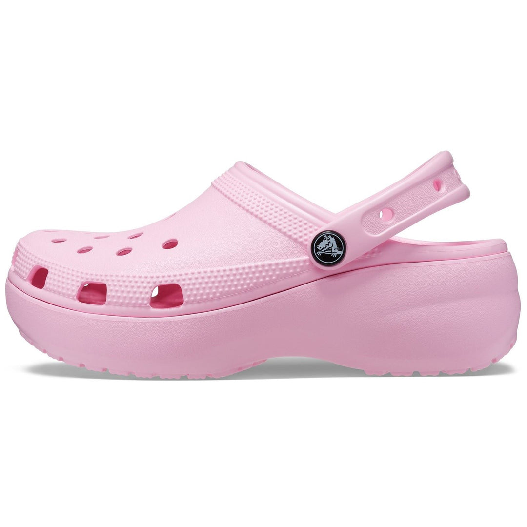 Women's Crocs 206750 Classic Platform Clog Sandals in Black - Image 9