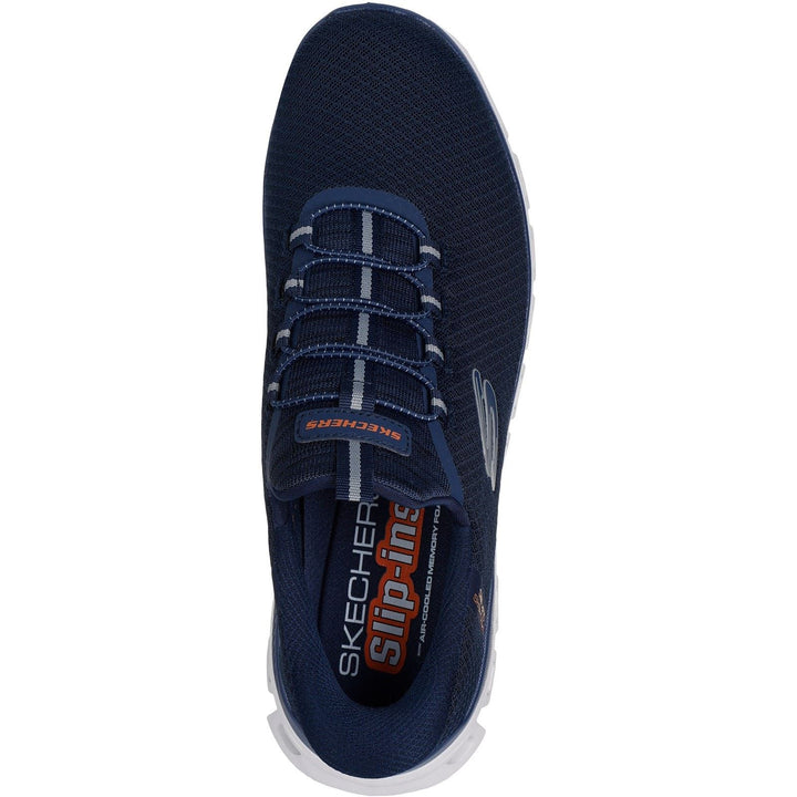 Men's Wide Fit Skechers 233010 Slip-ins Glide Step Noxus Trainers in Navy - Image 1