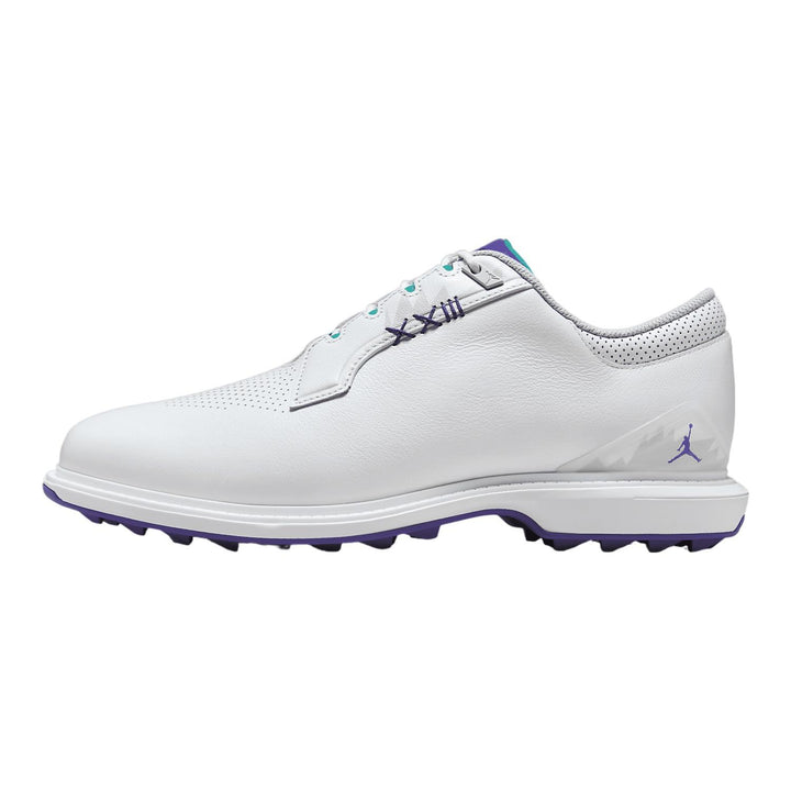 Men's Wide Fit Nike FQ7874-100 Jordan Adg 5 Waterproof Golf Shoes in White - Image 1