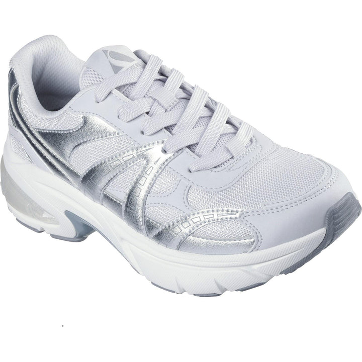 Women's Wide Fit Skechers 177357 Shadow Stellar 90 Trainers in Grey - Image 1