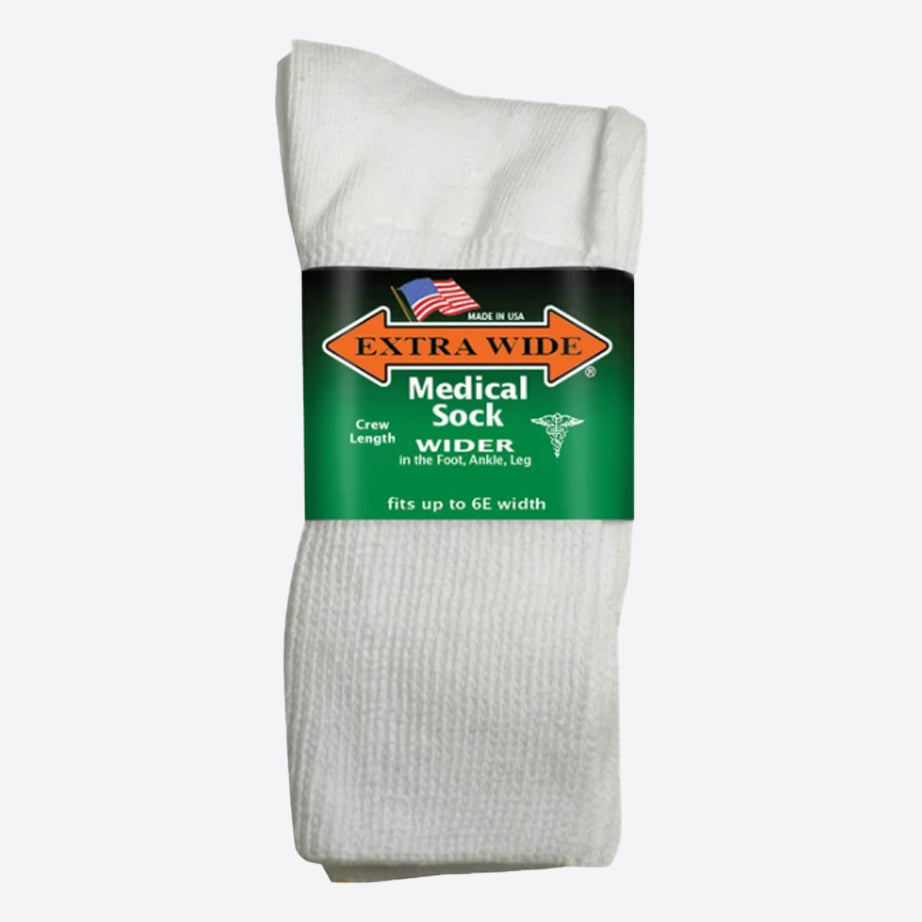 Womens Extra Wide 4850 Medical Crew Socks in 8 UK-11 UK - Image 5