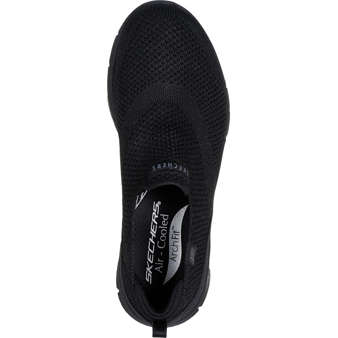 Women's Wide Fit Skechers 104680 Arch Fit Refine 2.0 Cascade Trainers in Black - Image 5