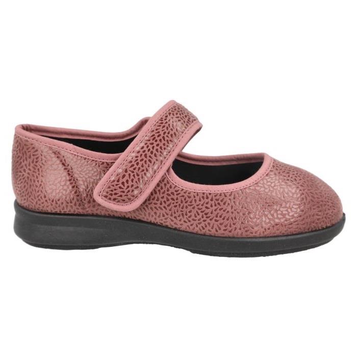 Women's Wide Fit DB Nieve Slippers in Black Stretch - Image 11