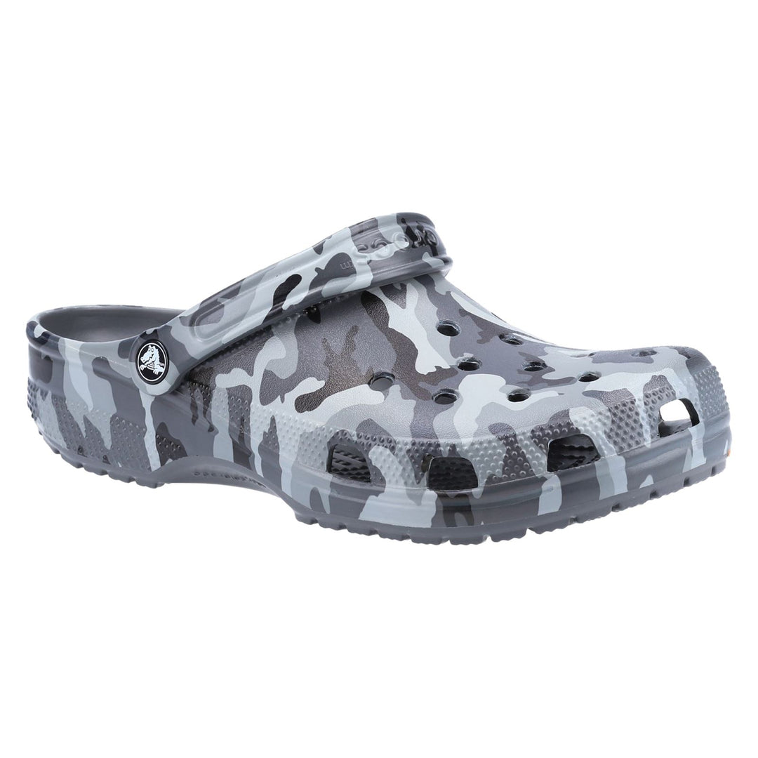 Men's Crocs 206454 Seasonal Camo Sandals in Mushroom/Multi - Image 10
