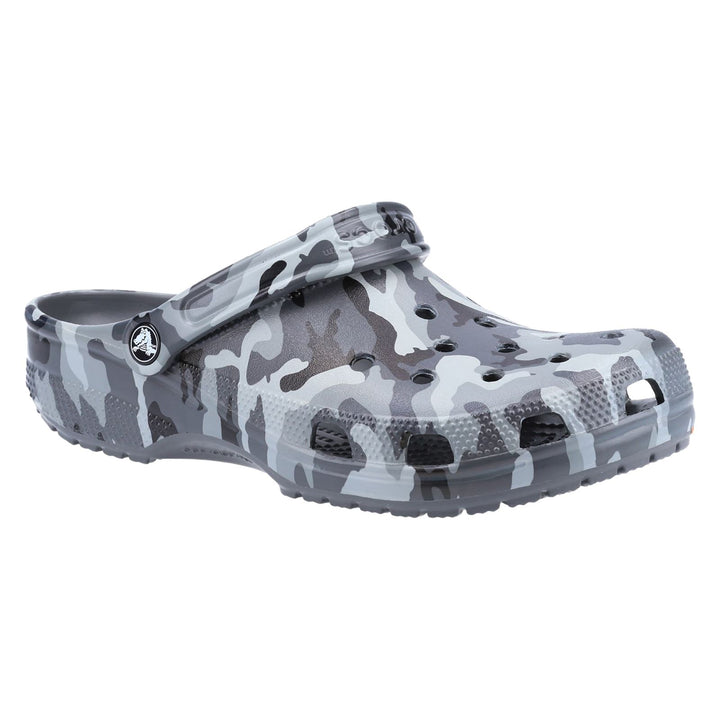 Men's Crocs 206454 Seasonal Camo Sandals in Mushroom/Multi - Image 1