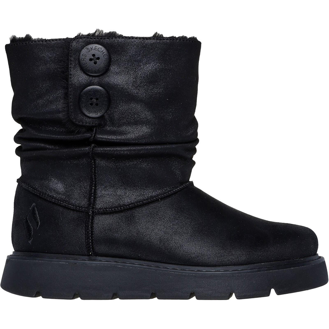 Women's Wide Fit Skechers 167889 Keepsakes Lite Freezing Boots in Black - Image 2