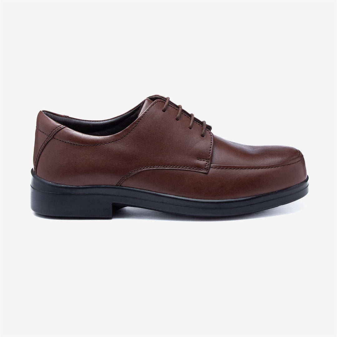 Mens Wide Fit Tredd Well Alex Lace Up Shoes in Black - Image 12