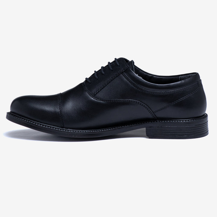 Mens Wide Fit Roamers M286A Lace Shoes in Black - Image 1
