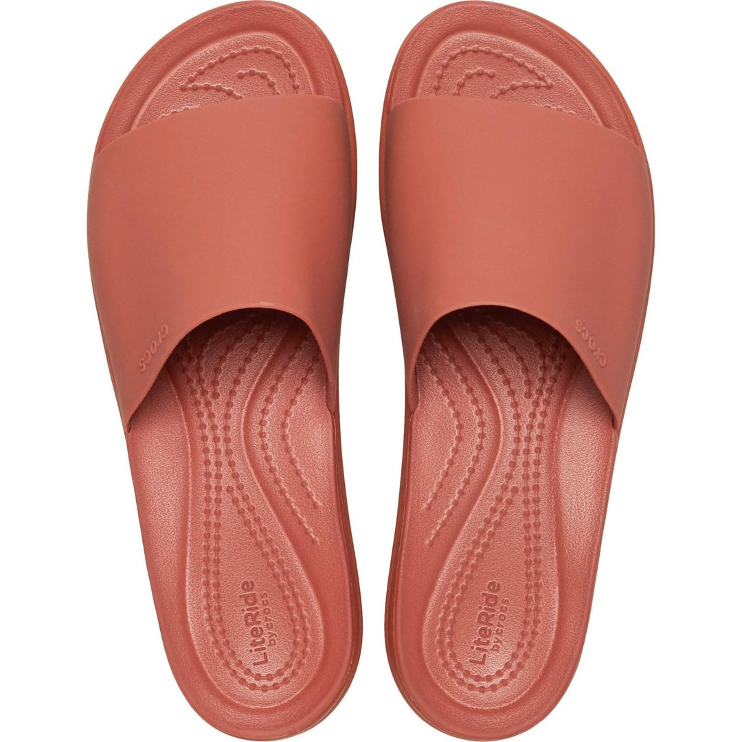 Women's Crocs 208728 Brooklyn Slide in Spice - Image 5